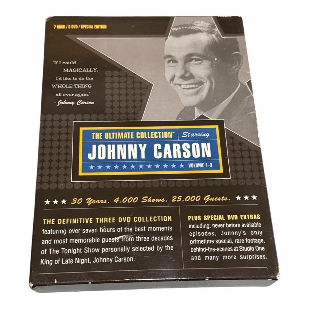 The Ultimate Collection Starring Johnny Carson: Volumes 1-3 (DVD)